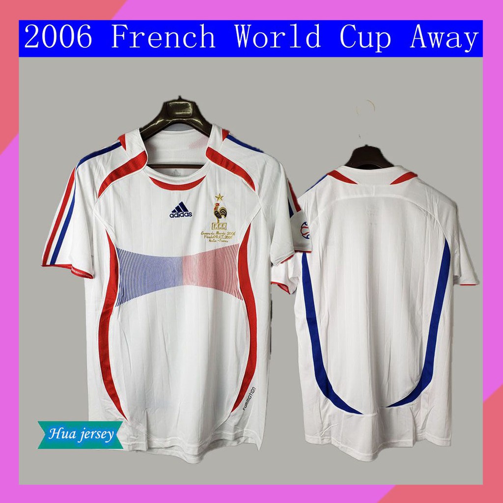 Áo Thun Đá Banh Đội Tuyển Pháp World Cup 2006