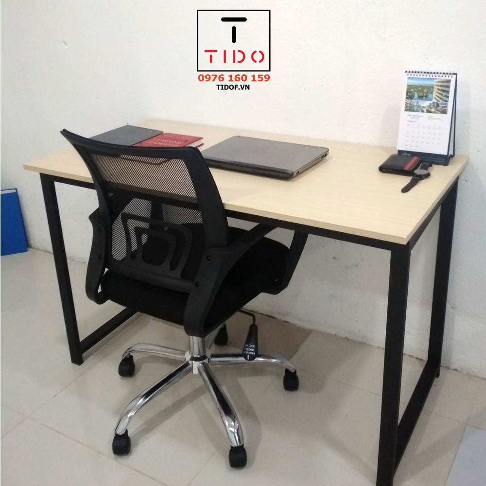 Bàn làm việc, bàn học thông minh tinh tế dùng cho văn phòng, nhà ở, bàn ăn, Chân U lớn sắt hộp 20x40 CHẮC. BLV03 | BigBuy360 - bigbuy360.vn