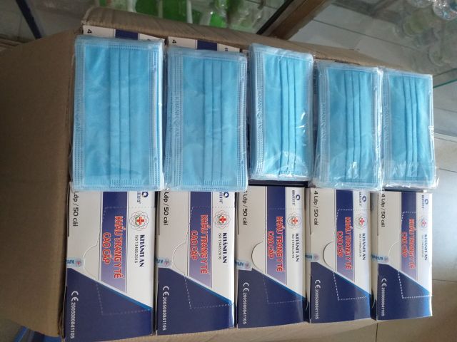 Khẩu trang 4 lớp hộp 50 cái Khánh An | BigBuy360 - bigbuy360.vn