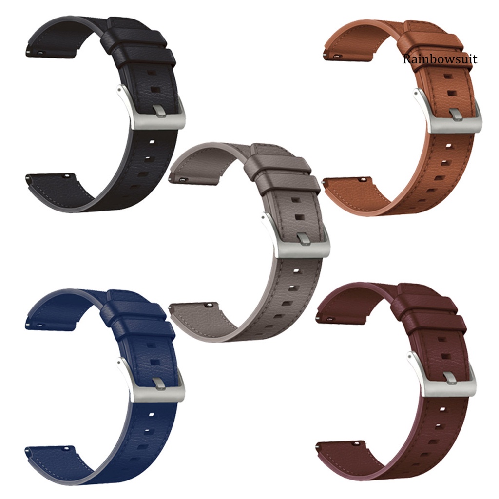 Dây Đeo Giả Da Thay Thế 22mm Cho Đồng Hồ Huawei GT/GT2