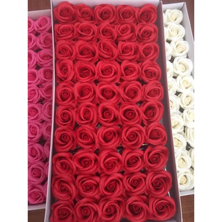 Hộp 50 hoa sáp đầu bông hàn quốc loại 4 lớp