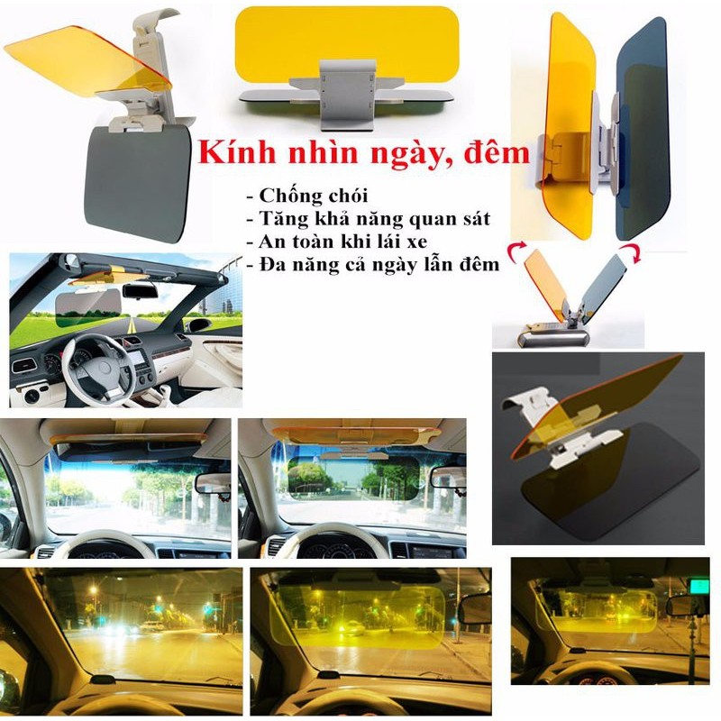 Kính phân cực chống chói lóa khi lái xe ngày và đêm