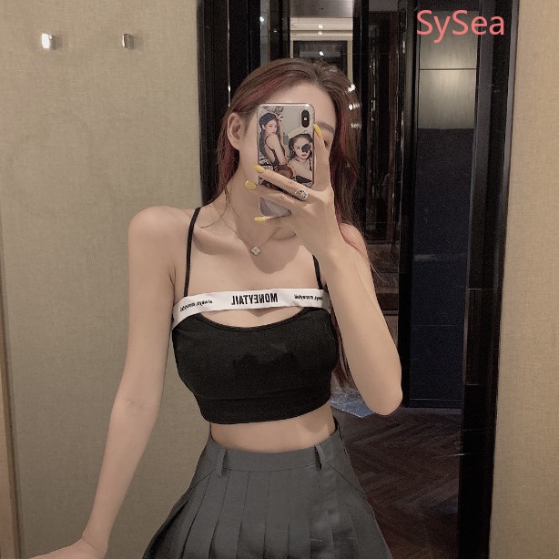 Áo Hai Dây In Họa Tiết Thời Trang Mùa Hè Quyến Rũ Cho Nữ