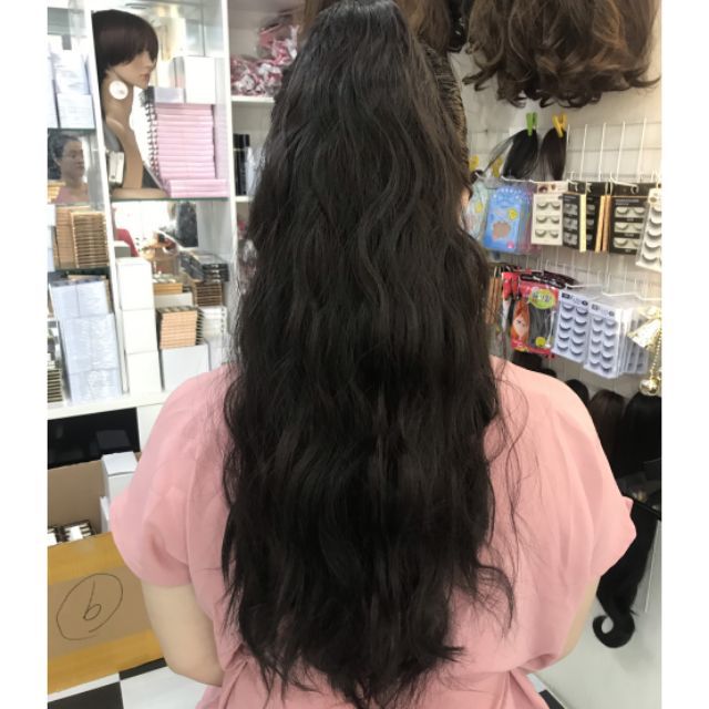 Tóc giả ngoặm xoăn xù ❤️❤️ FREESHIP ❤️❤️ ngoặm xoăn xù đẹp tự nhiên