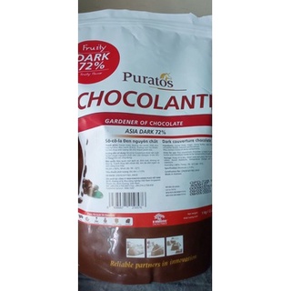 100G Socola chip đen/trắng Grand place