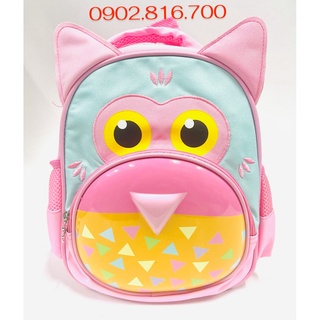 Balo - Cặp đi học cho bé mẫu giáo - mầm non hình thú hoạt hình ngựa Pony - baby shark - cá heo - cú mèo hồng - thỏ - cọp