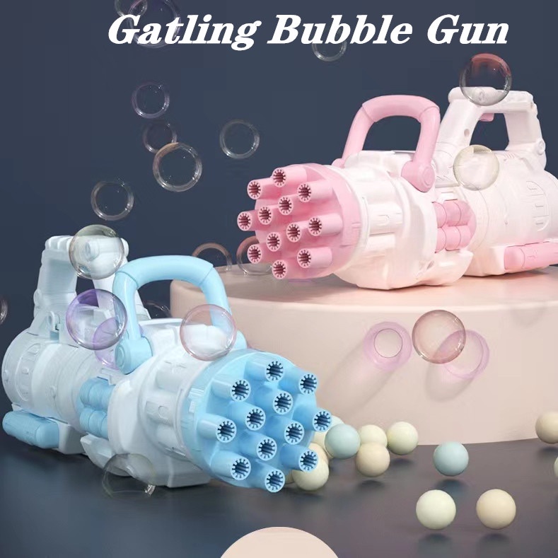 Súng Đồ Chơi Thổi Bong Bóng Cho Bé