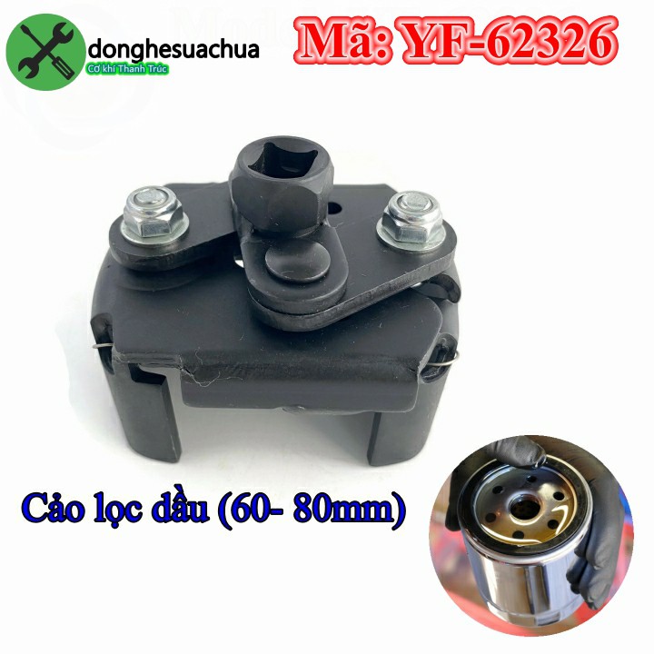 Cảo lọc dầu 2 chân MACOH YF-62326 loại 3/8 (60-80mm)