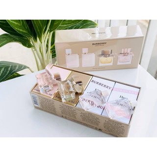 Sét nước hoa mini nữ Burberry 4 chai (5ml)