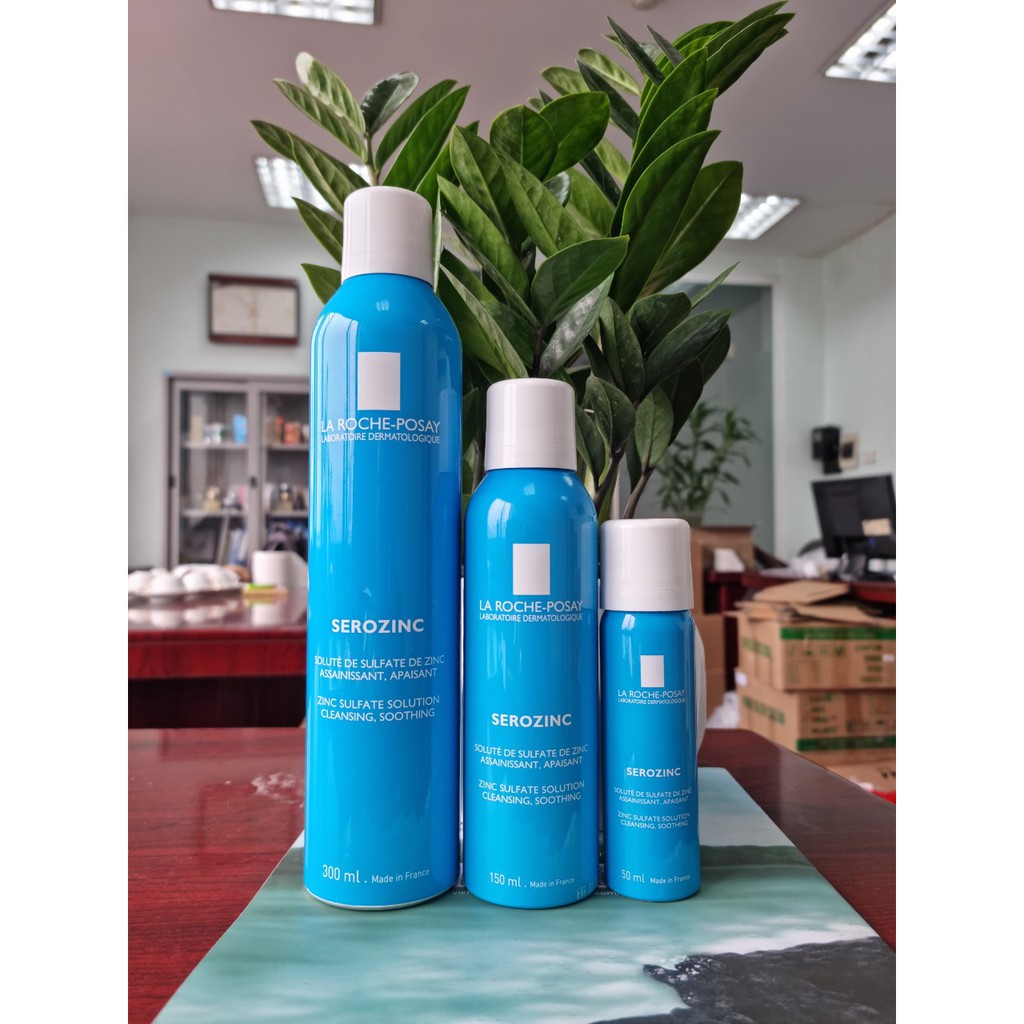 Xịt khoáng dành cho da dầu mụn SEROZINC - LA ROCHE POSAY