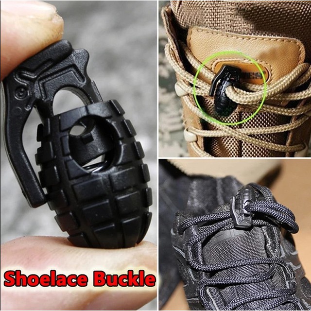 10 Cái Khóa Clip cho Hiking Boots Dây Giày Leo Núi ba lô