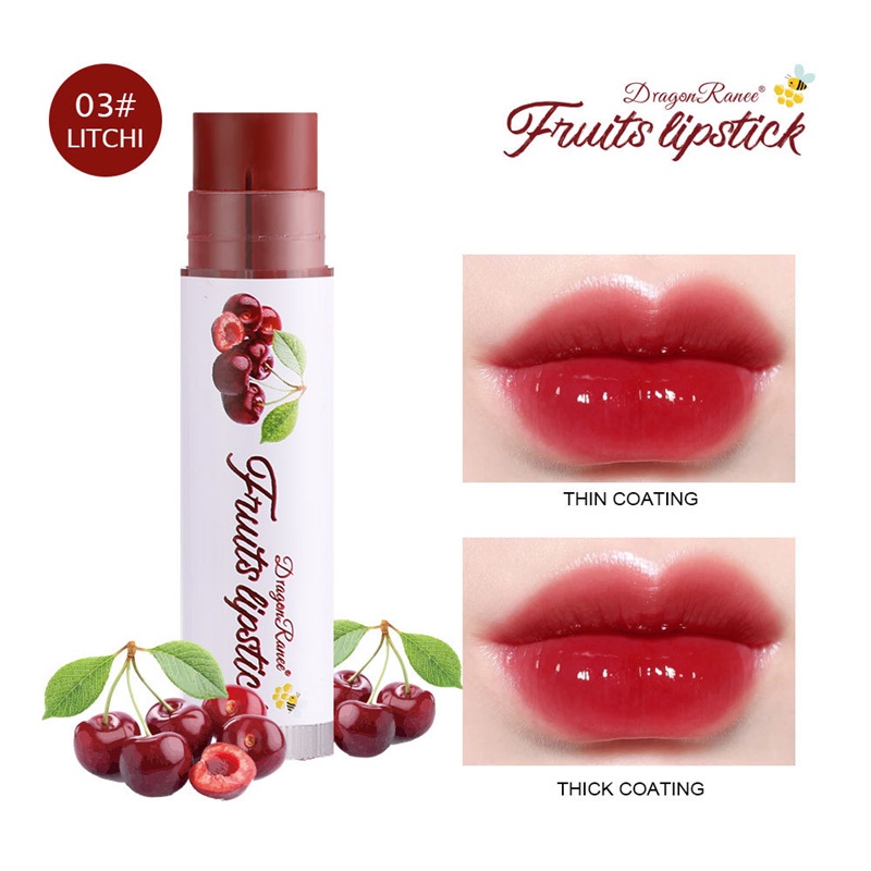 1 Thỏi Son Dưỡng Môi Tinh Chất Trái Cây Tự Động Dưỡng Ẩm JP6 HSU