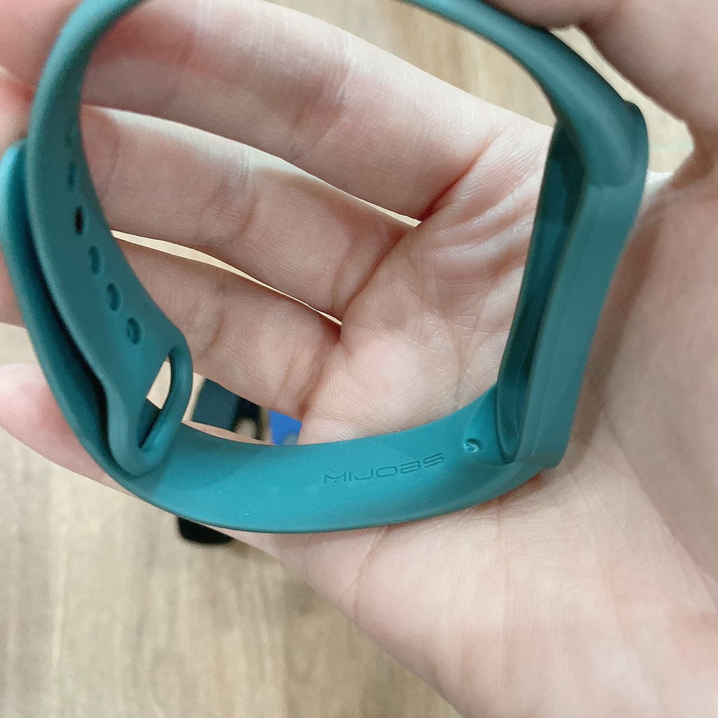 Dây đeo silicon Mijobs cho vòng tay thông minh Xiaomi Miband 5/ Mi band 5 / Miband 6