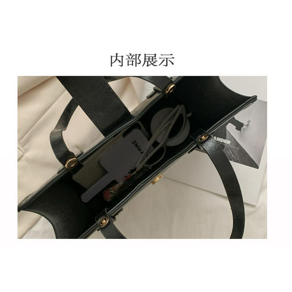 Túi Xách JASMIN NOIR Da Pu Cỡ Lớn Thời Trang Đơn Giản Cho Nữ