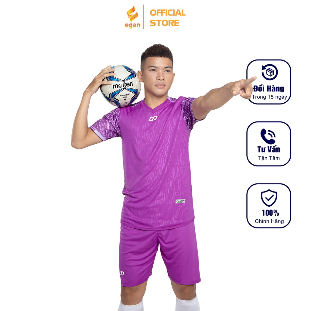 Bộ Quần Áo Thể Thao Bóng Đá Fasten CP EGAN Đồ Bộ Áo Quần Nam Chất Vải Thun Lạnh Thoải Mái Mặc Mùa Hè BD01
