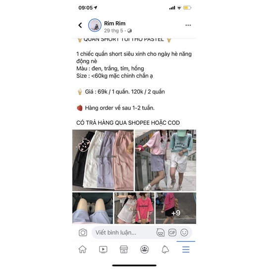 quần order