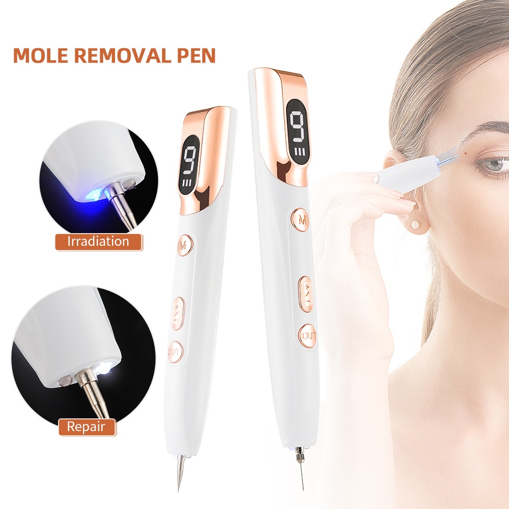 Bút Xóa Nốt Ruồi/Hình Xăm/Tàn Nhang 9 Cấp Độ Bằng Chất Liệu Pha Lê Dạng Lỏng Màu Đen