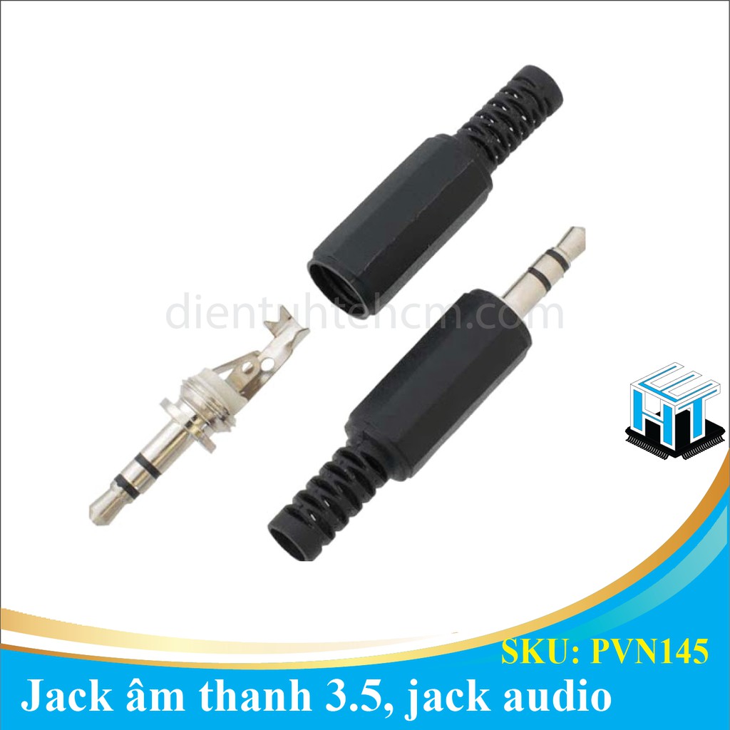 Jack âm thanh 3.5 đực, jack audio đực