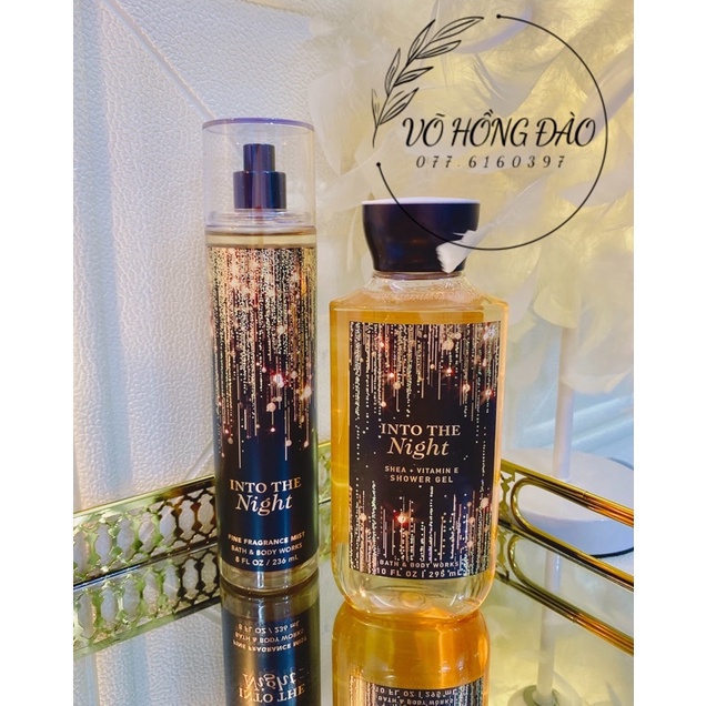 Body Mist Into The Night hãng Bath & Body Works