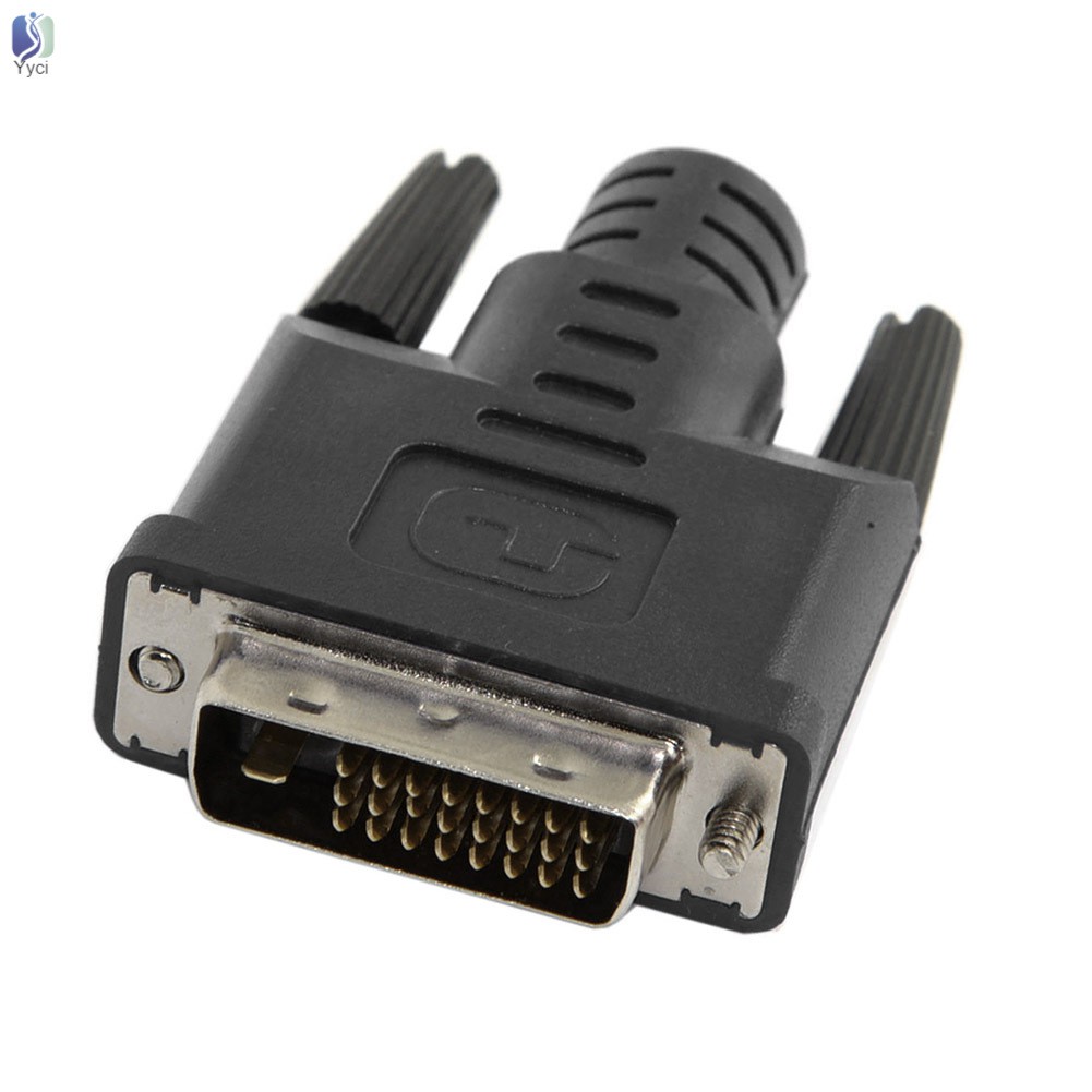 Bộ điều hợp màn hình ảo Yy VGA có trình kết nối giả lập cắm vào DVI EDID 1920x1080P @60Hz