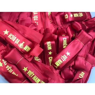 Băng rôn đeo đầu VIỆT NAM VÔ ĐỊCH, VIỆT NAM CHIẾN THẮNG( combo 10 chiếc)
