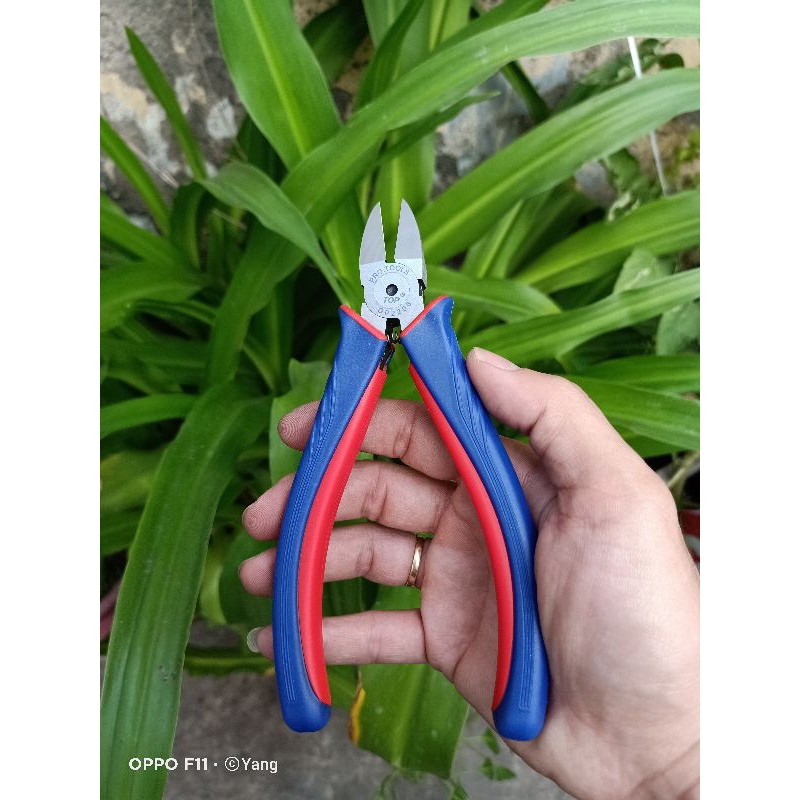 Kìm cắt nhựa TOP cắt ba dớ vỏ dây điện Plastic Cutting Pliers 5&quot; và 6&quot; bằng thép Carbon