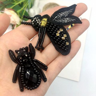 Miếng Dán Quần Áo Hình Con Ong Đính Đá