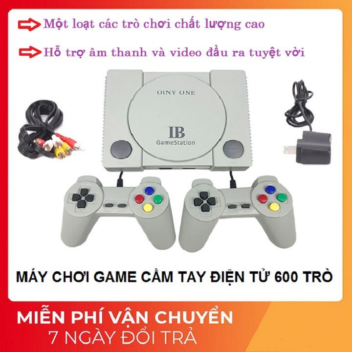 MÁY GAME 600 GAME CỔ ĐIỂN 8X 9X - Siêu Bền Hình Ảnh Sắc Nét - Mọi Lứa Tuổi Đều Thích