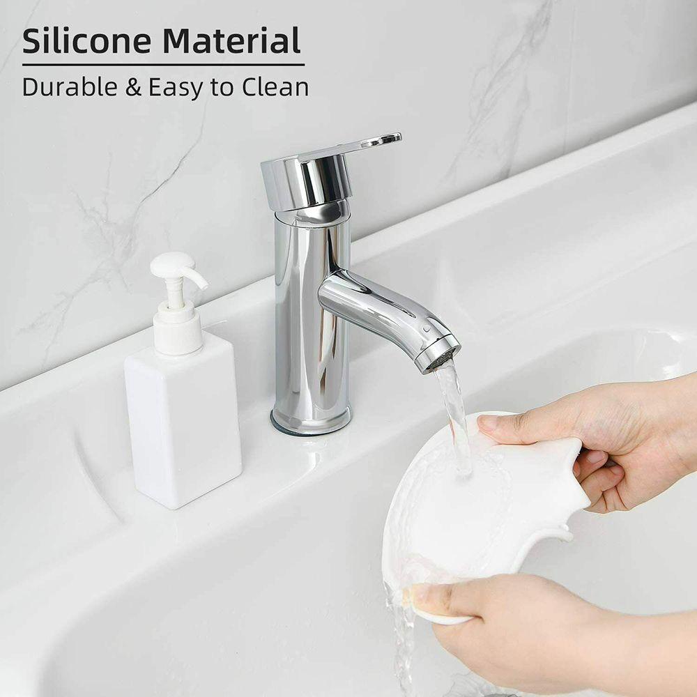 Khay Silicone Đựng Xà Phòng Đa Năng Chống Trượt Giá Đỡ