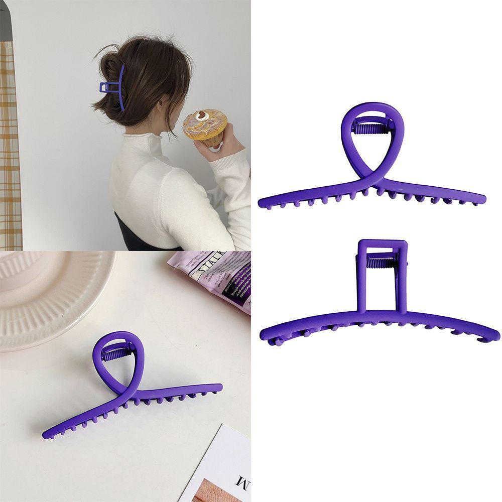 XIANTIN Kẹp Tóc Kim Loại Thiết Kế Hình Học Rỗng Thanh Lịch