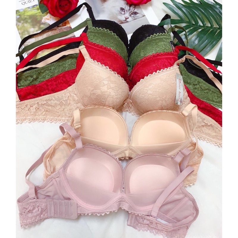 áo ngực siêu đẩy , siêu nâng KO GỌNG mút 5cm 9113