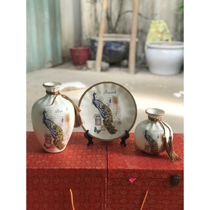 BỘ LỌ HOA DECO 3 MÓN