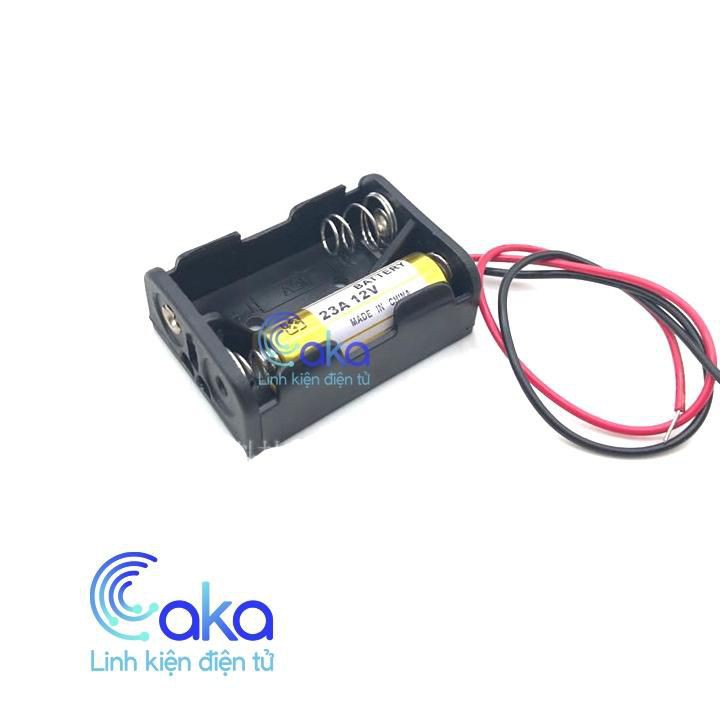 [TP.HCM] ĐẾ PIN 12V 23A 27A có dây