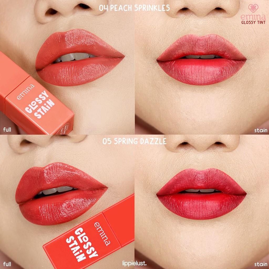 (hàng Mới Về) Son Môi Emina Màu Bóng Bpom | BigBuy360 - bigbuy360.vn