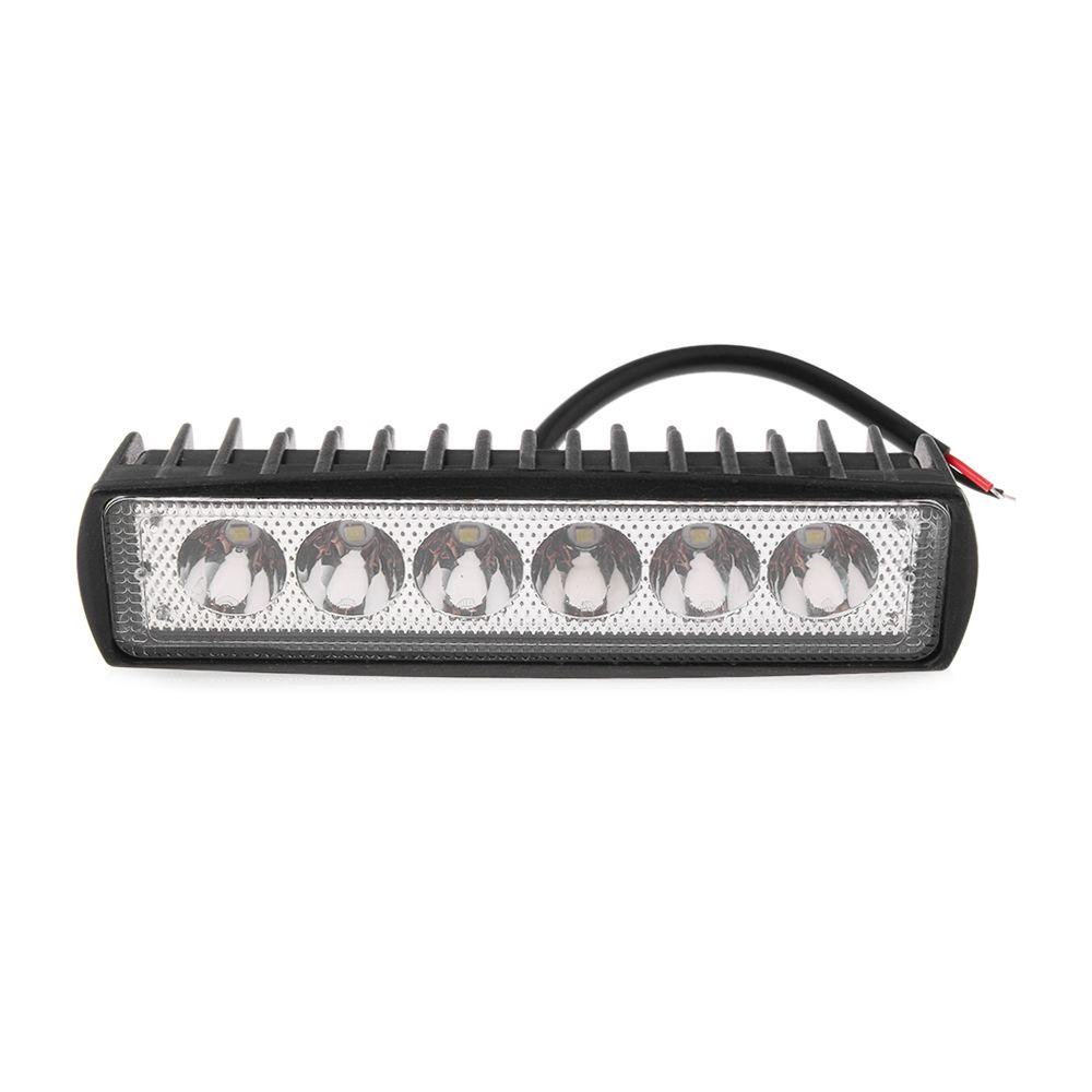 YNATURAL Thanh Đèn LED 6 Bóng 12V 18W DRL Chất Lượng Cao Cho Xe Hơi