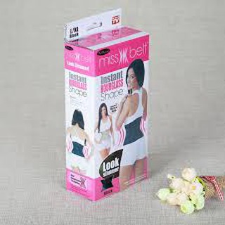 Đai nịt bụng Miss Belt giảm mỡ