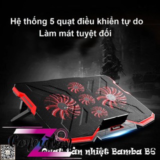 Đế tản nhiệt laptop BAMBA B5