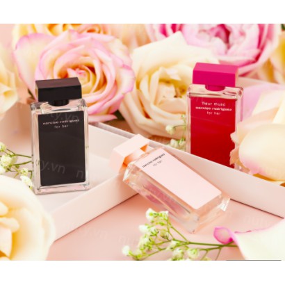 Set nước hoa 3 mùi Narciso Rodriguez For Her Deluxe Mini Coffret