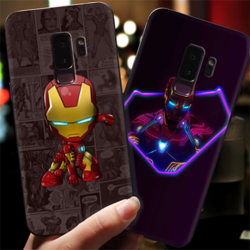 Ốp Điện Thoại Tpu Mềm Chống Rơi Hình Iron Man Cho Samsung J7 Prime J7 J730 J7 Core J7 Pro J8 2018