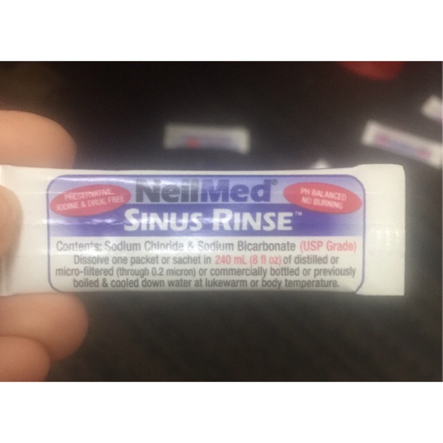 Muối rửa mũi neilmed
