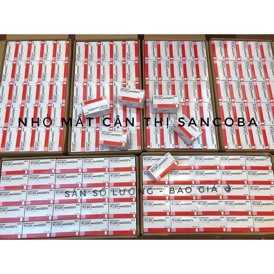 [ DATE 2022 ] Nước Nhỏ Mắt Phục Hồi Thị Lực Santen Sancoba Nhật Bản | BigBuy360 - bigbuy360.vn
