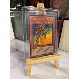Lá bài thẻ bài Yugioh he Six Samurai – Zanji – Ultra Rare - Tặng bọc bài nhựa bảo quản