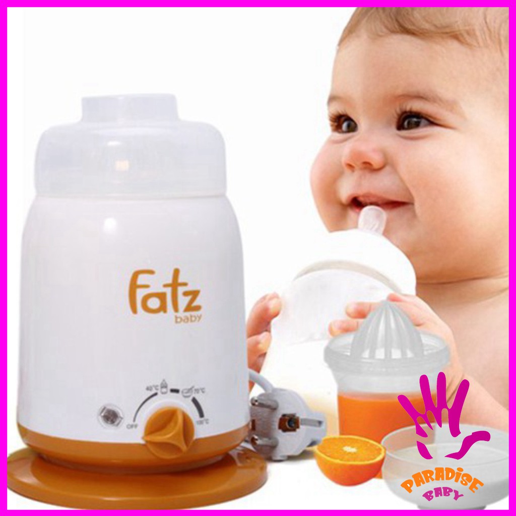 Máy hâm nóng và tiệt trùng sữa - thức ăn đa năng( 4 in 1 ) Fatzbaby FB3002SL