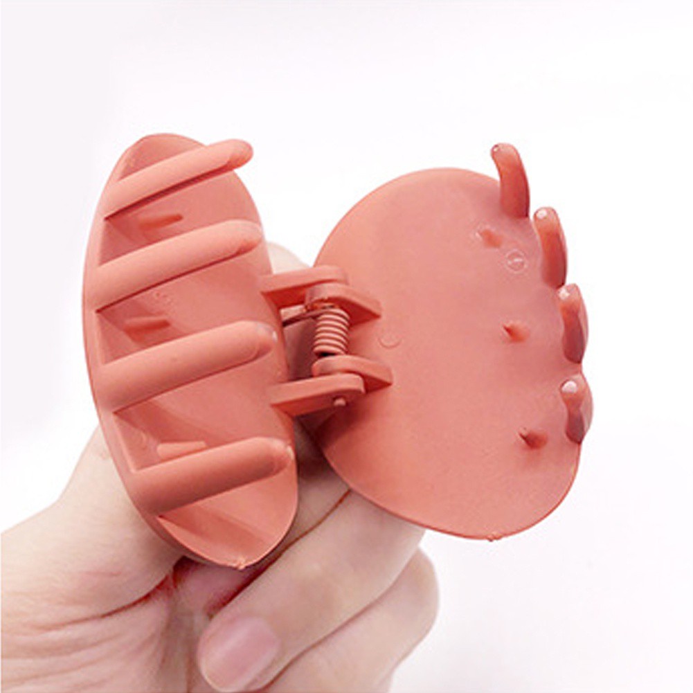 Kẹp Tóc Càng Cua Thiết Kế Tam Giác Nhỏ Xinh Màu Sắc Đơn Giản