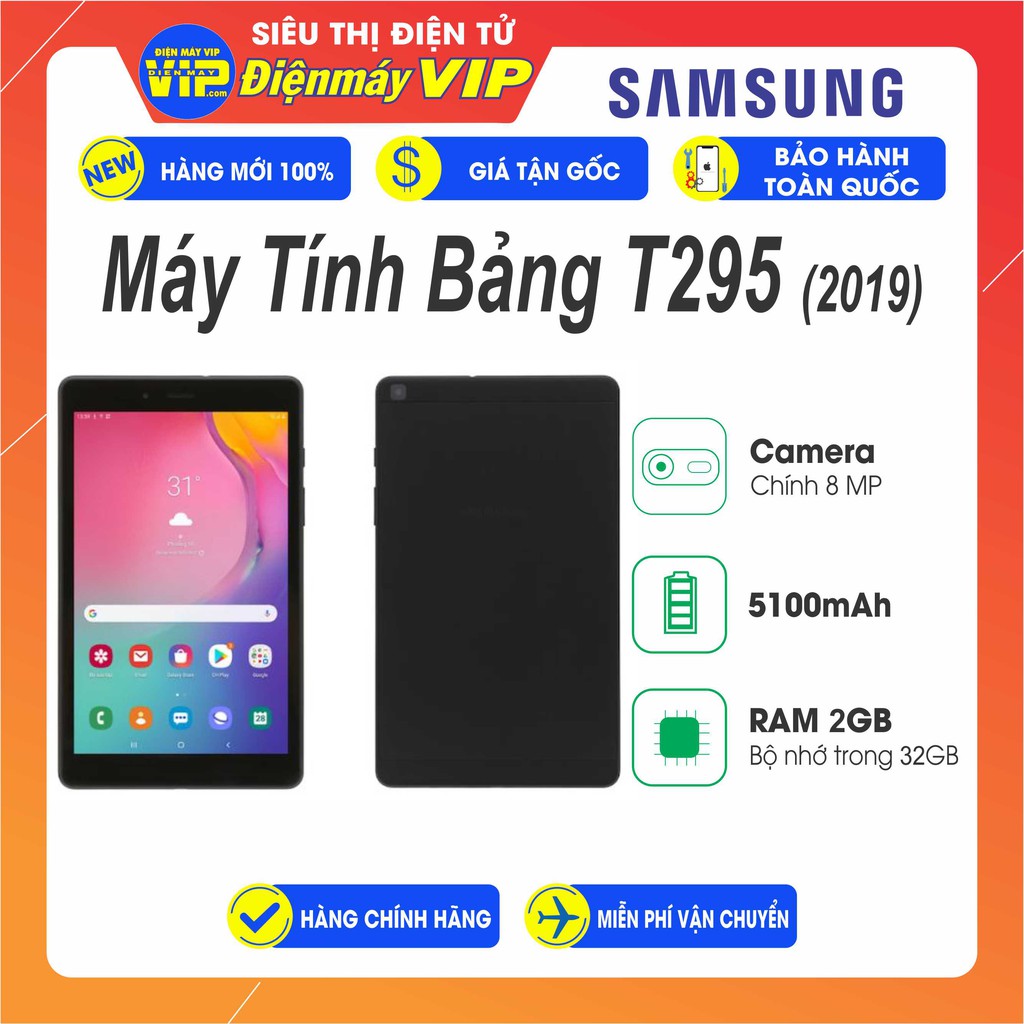 Máy Tính Bảng Samsung T295 (2019) - Hàng Chính Hãng - Mới 100% | WebRaoVat - webraovat.net.vn