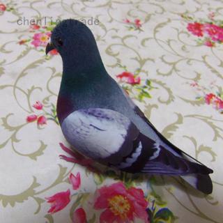 Đồ trang trí Chim Bồ Câu Giả Bằng Xốp Trang Trí Nhà Cửa Sân Vườn