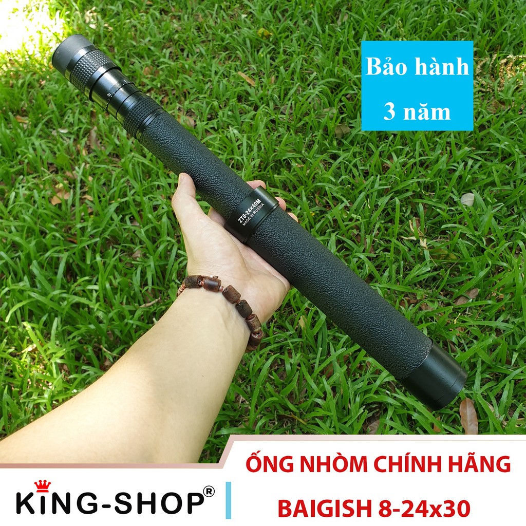Ống nhòm 1 mắt Baigish 8-24x40 cao cấp - Ống nhòm du lịch, đi săn, dã ngoại , quan sát siêu xa siêu nét