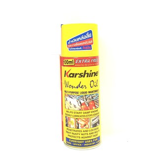 Chai xịt vệ sinh sên, bôi trơn, chống rỉ đa năng Karshine Wonder Oil 400ml