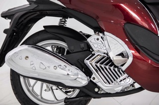 Ốp quạt gió Sh mode 2020 mới Carbon & xi