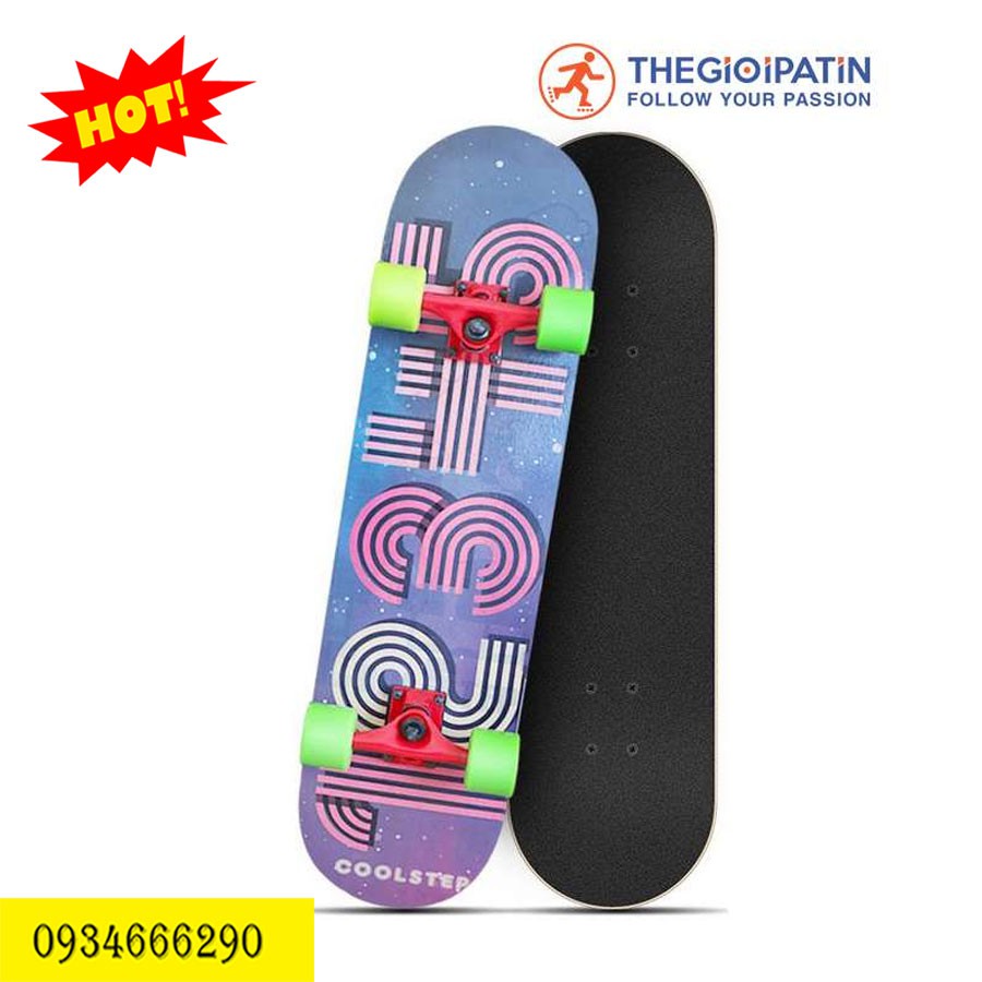 Ván trượt Skateboard 1100-17 in số Mua Thả Ga - Không Lo Về Giá